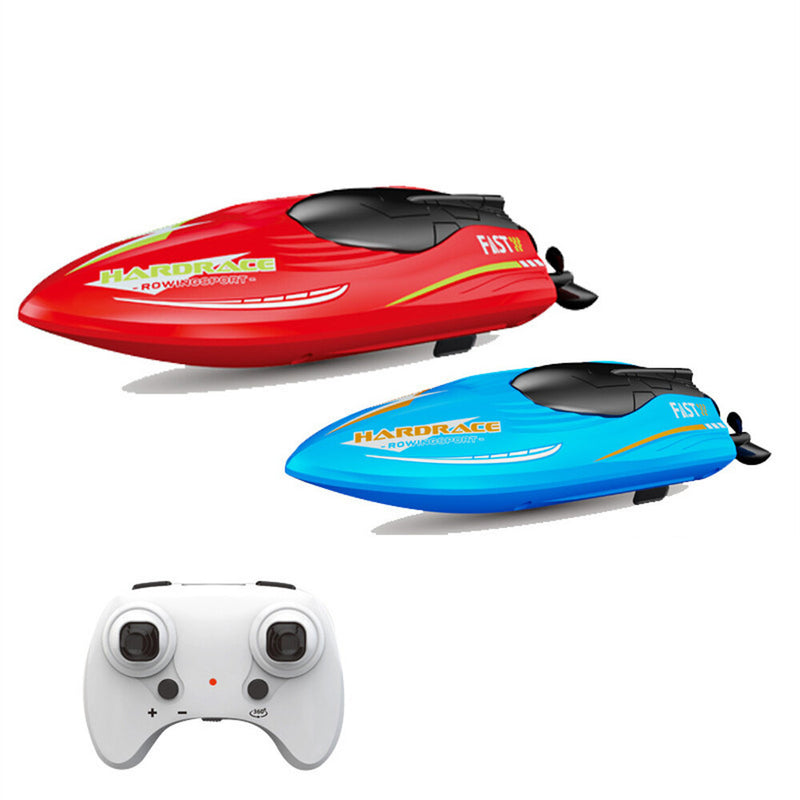 JJRC S8 RTR 2.4G RC Boat Stunt Mini Speedboat LED Light 360° Rotation Remote Control Racing Ship Waterproof Kids Children Toys Vehicle Models