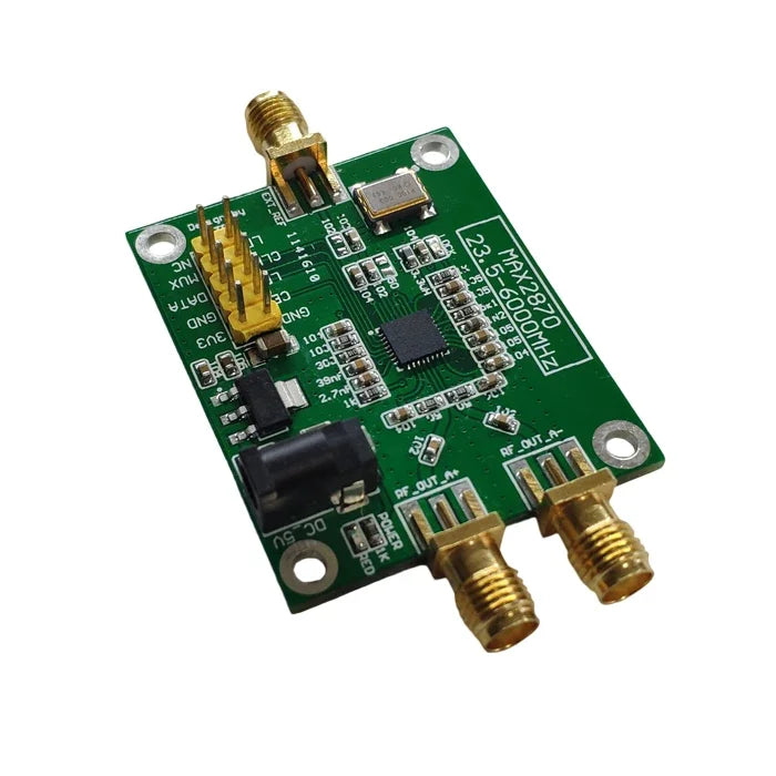 3.3V DC 5V LTDZ MAX2870 23.5-6000Mhz Spectrum Signal Source Spectrum Analyzer RF Frequency Domain Analysis Tool