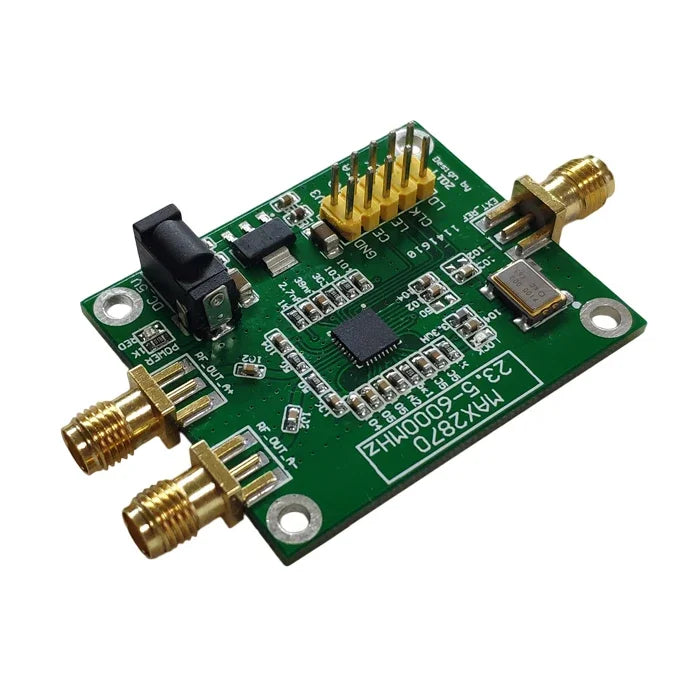 3.3V DC 5V LTDZ MAX2870 23.5-6000Mhz Spectrum Signal Source Spectrum Analyzer RF Frequency Domain Analysis Tool