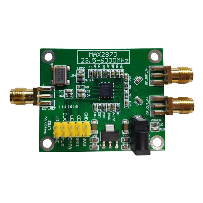 3.3V DC 5V LTDZ MAX2870 23.5-6000Mhz Spectrum Signal Source Spectrum Analyzer RF Frequency Domain Analysis Tool