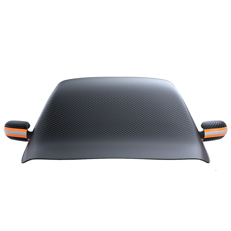 Universal Winter Car Snow Shield Windscreen Half Cover Sun Protection Cover Snowproof Frostproof And Dustproof