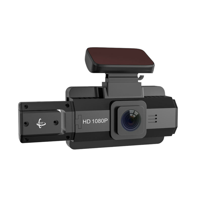 A88 1080P Dash Cam Car DVR 3" Screen Front & Inside Dual Lens Driving Recorder G-sensor Night Vision Motion Detection