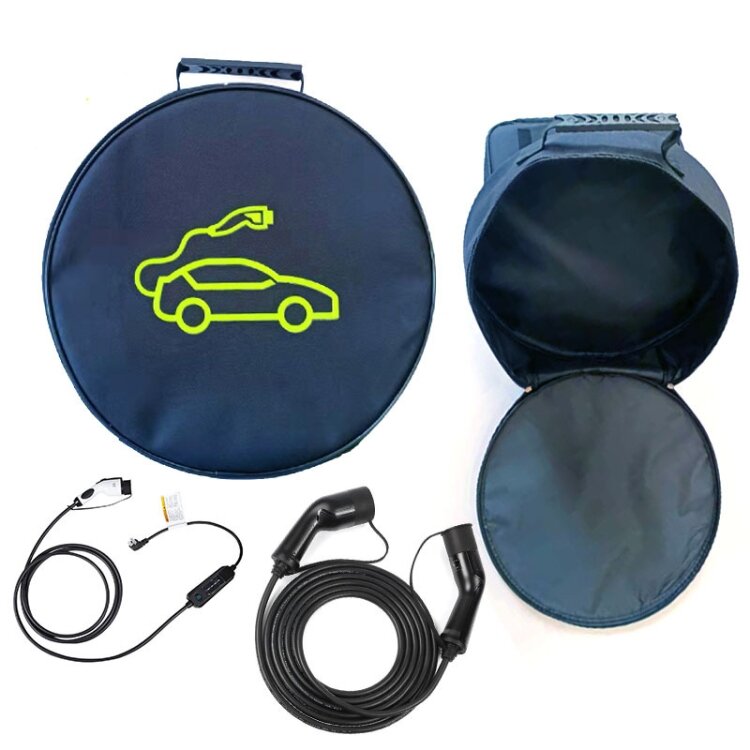 Car Energy Charging Cable Storage Bag Vehicle Charger Plugs Sockets Container Case Waterproof Carry Bag