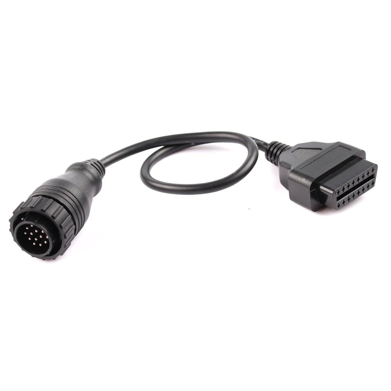 Best For Mercedes 14 Pin To OBD2 16 Pin Cable Car Diagnostic Connector Sprinter For Benz 14 Pin To 16 Pin OBD OBDII Adapter