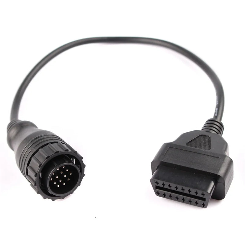 Best For Mercedes 14 Pin To OBD2 16 Pin Cable Car Diagnostic Connector Sprinter For Benz 14 Pin To 16 Pin OBD OBDII Adapter