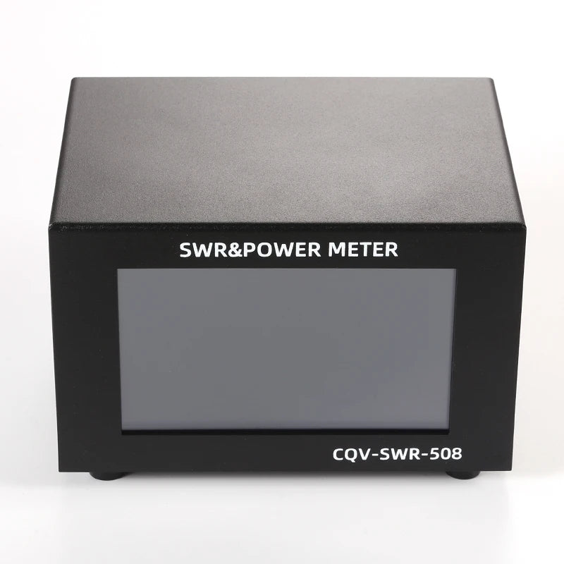 CQV-SWR-508 1.8-54MHz 200W SWR & Power Meter Digital PWR SWR Meter + 4.3" Touch LCD Auto Shut-off and Fine-Tuning Capabilities