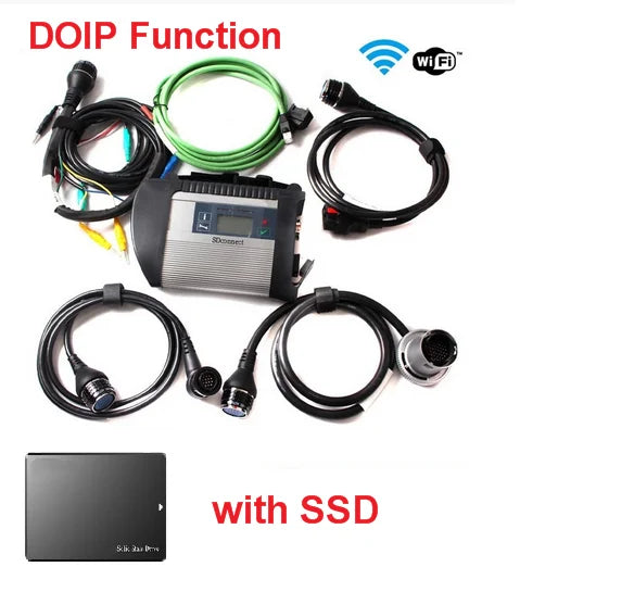 DOIP MB STAR C4 With HDD 2023.09 Vediamo DTS DAS WiFi SD Connect C4 Auto Diagnostic Tools For Car Truck