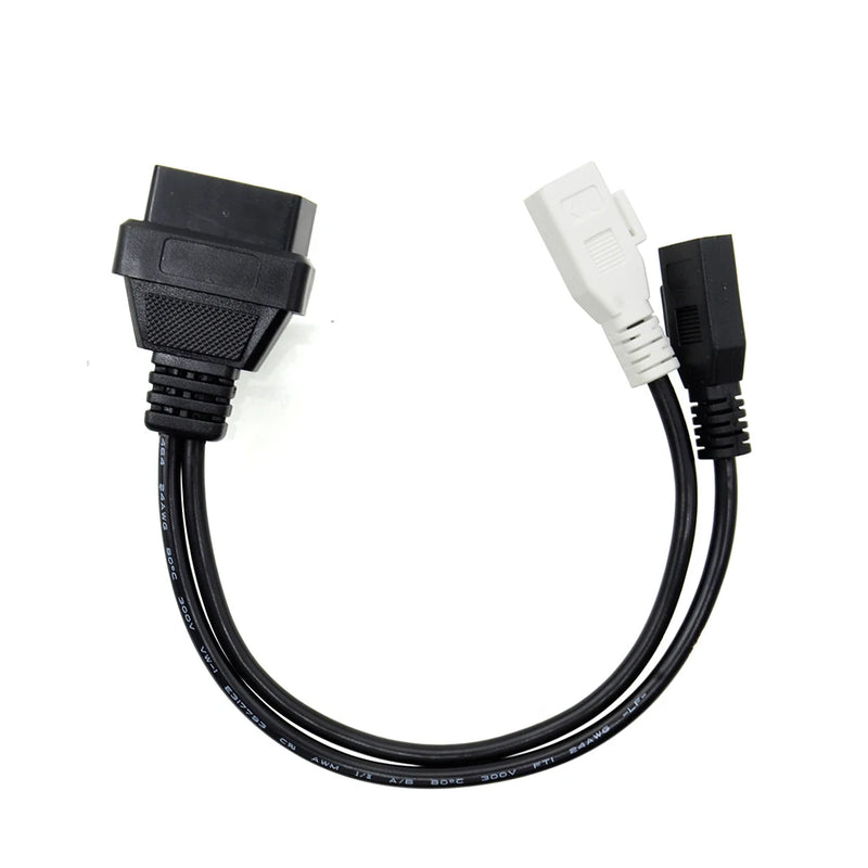 For VAG 2P+2P to 16Pin OBD2 Cable For AUDI 2X2 OBD1 OBD2 Car Diagnostic Cable 2P+2P to 16Pin Female Connector for VW/Skoda