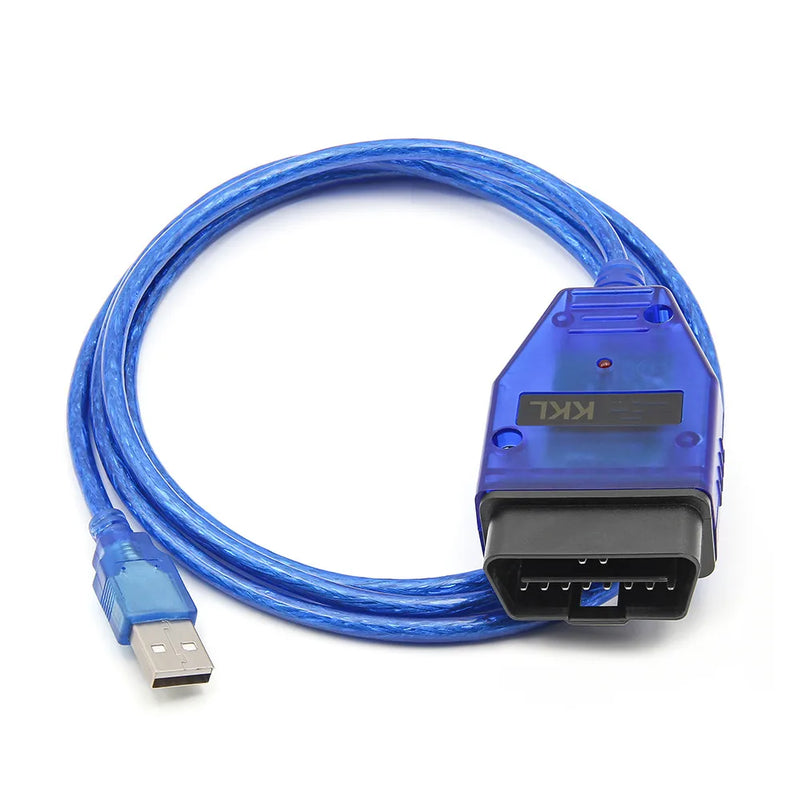 For VAG KKL 409.1 CH340 Chip OBD2 USB Interface for Vag 409 Diagnostic Cable OBD2 Scanner