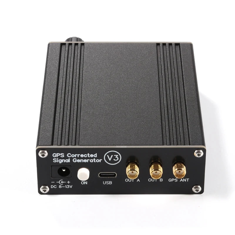 GPS CSG+ V3 GPS Disciplined Oscillator GPSDO GPS Corrected Signal Generator 10KHz-220MHz Dual-Channel output For Audio