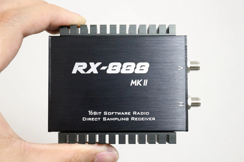 RX888 Plus RX-888 MKII SDR Radio Receiver SDR Ham Radio Receiver LTC2208 16Bit ADC Direct Sampling R828D 3.0.5ppm VCXO