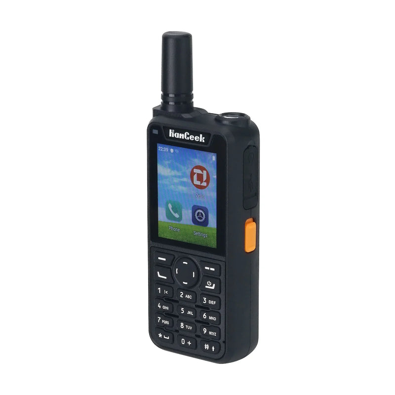 HAMGEEK 4GZA 2G 3G 4G Walkie Talkie 5000KM Handheld Transceiver for Zello Supports WiFi & Bluetooth