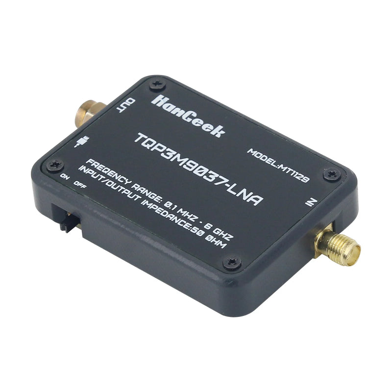 HAMGEEK MT1129 Low Noise Amplifier TQP3M9037 LNA for SDR Radio Receiver Spectrum Analyzer TEF6686