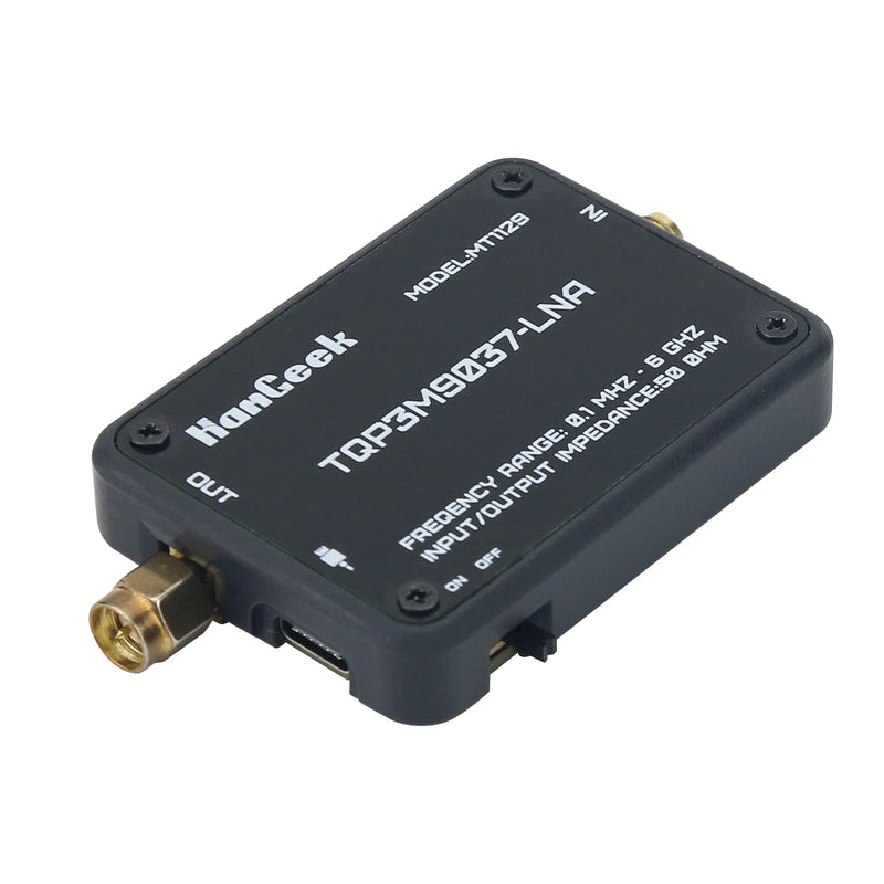 HAMGEEK MT1129 Low Noise Amplifier TQP3M9037 LNA for SDR Radio Receiver Spectrum Analyzer TEF6686