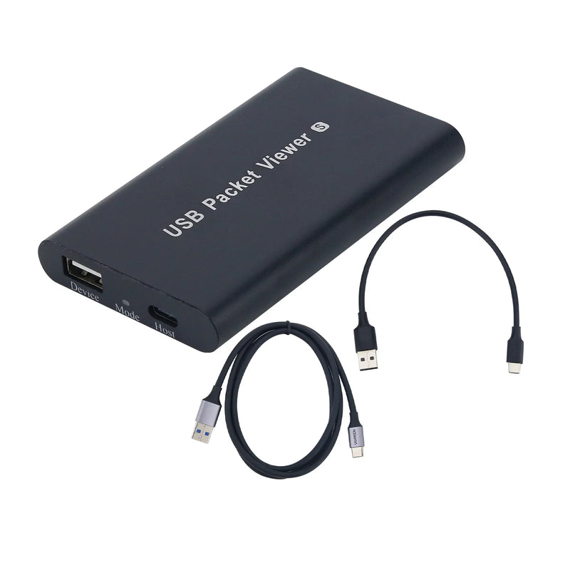 HAMGEEK NEW USB Packet Viewer 32MB USB Protocol Analyzer Tool Supports High Speed Full Speed Low Speed for USB Communication