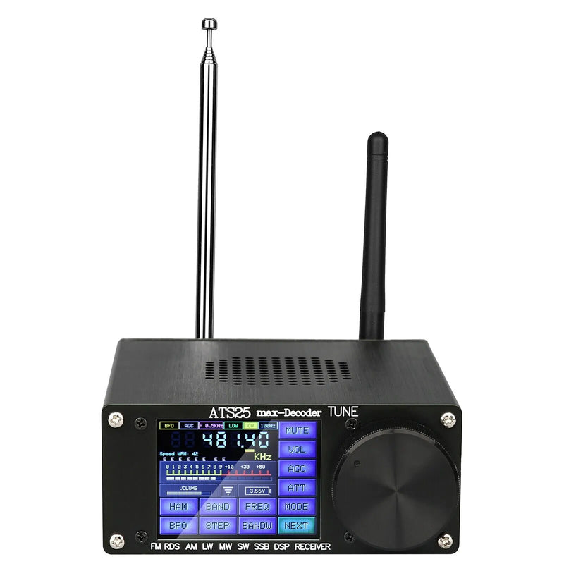 HamGeek 4.17 Official Registered Code ATS25Max-Decoder Si4732 Full Band Radio Receiver FM RDS AM LW MW SW SSB DSP ATS25 Max