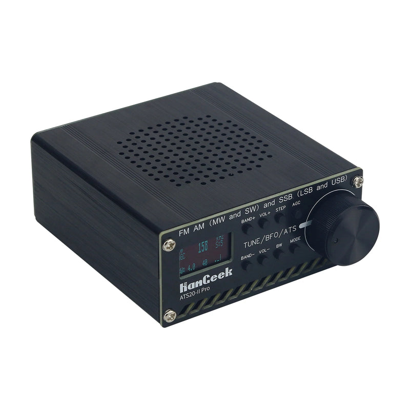 HamGeek ATS20-II Pro DSP Receiver Full Band Radio FM AM (MW & SW) and SSB (LSB &USB) All Band Radio