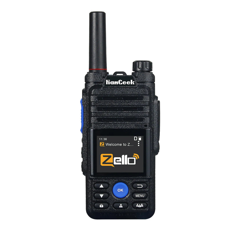 HamGeek HG-369 5000Km POC Radio Walkie Talkie Wifi Bluetooth 2G/3G/4G Network Radio Beidou/GPS Positioning For Zello Real-ptt