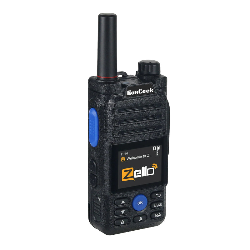 HamGeek HG-369 5000Km POC Radio Walkie Talkie Wifi Bluetooth 2G/3G/4G Network Radio Beidou/GPS Positioning For Zello Real-ptt