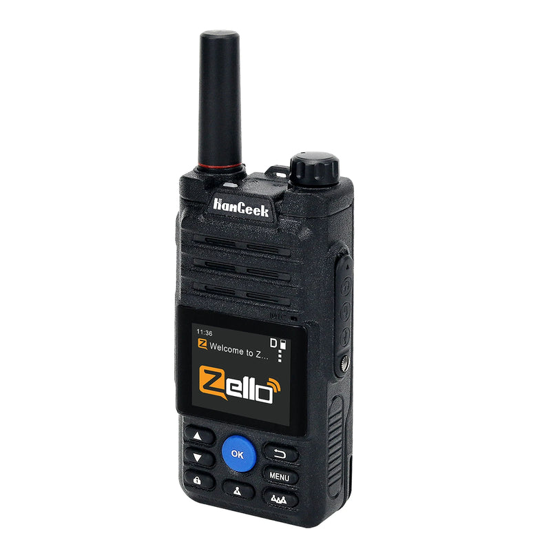 HamGeek HG-369 5000Km POC Radio Walkie Talkie Wifi Bluetooth 2G/3G/4G Network Radio Beidou/GPS Positioning For Zello Real-ptt