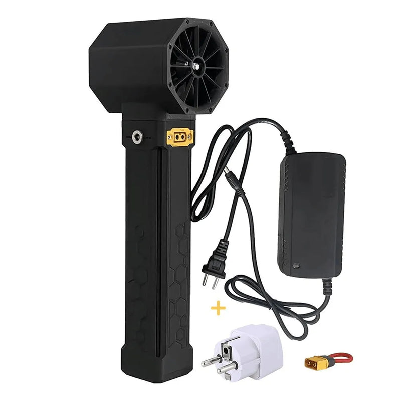 HamGeek HG1008 1008W Handheld Violent Fan Turbo Jet Fan with Speed over 140000RPM & 1500g Thrust