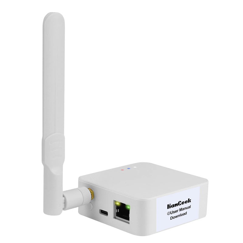 HamGeek HMG-01 Plus POE Black/ White Universal ZigBee Gateway ZigBee Coordinator Support Ethernet LAN/USB/WiFi/Bluetooth