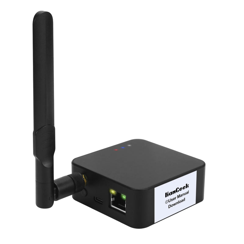 HamGeek HMG-01 Plus POE Black/ White Universal ZigBee Gateway ZigBee Coordinator Support Ethernet LAN/USB/WiFi/Bluetooth