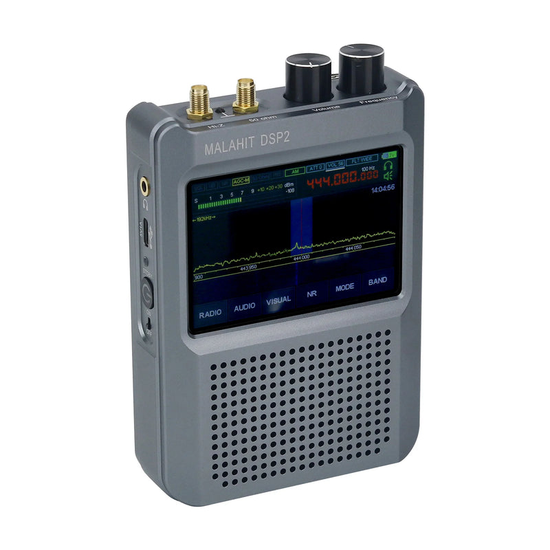 HamGeek Latest Authorized Firmware 2.30 Second Generation Malahit-DSP2 SDR Malachite Receiver with 3.5-inch Touch Screen