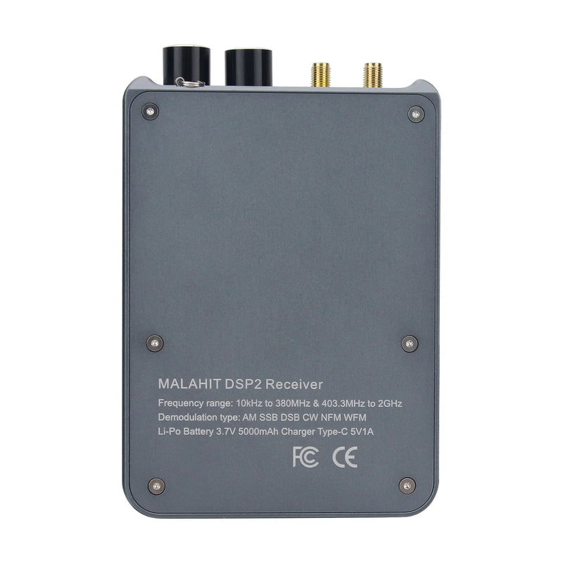 HamGeek Latest Authorized Firmware 2.30 Second Generation Malahit-DSP2 SDR Malachite Receiver with 3.5-inch Touch Screen