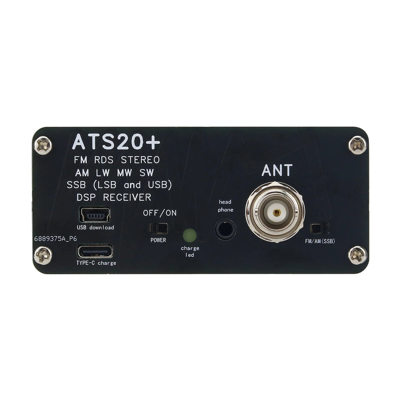 HamGeek ats 20 plus ATS20 V2 SI4732 Radio Receiver DSP SDR Receiver FM AM (MW and SW) and SSB (LSB and USB)