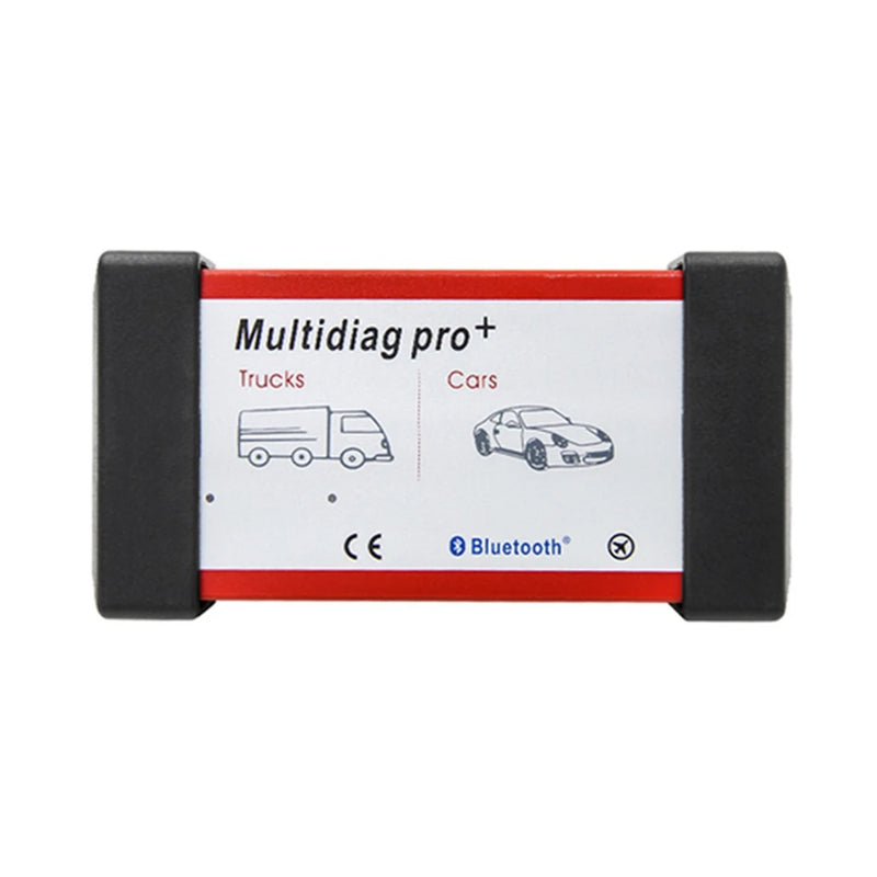 High Quality Single PCB Multidiag Pro V4.3 Bluetooth Car Truck Scanner TCS PRO 9241A FT232RQ Chip OBDII Diagnostic Tool