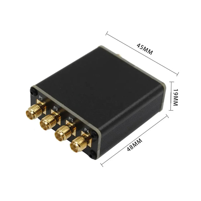 Isolation Distributor 100kHz To 300MHz Active RF Isolation Splitter SDR GPSDO Signal Source for RF Signal Radio Antenna