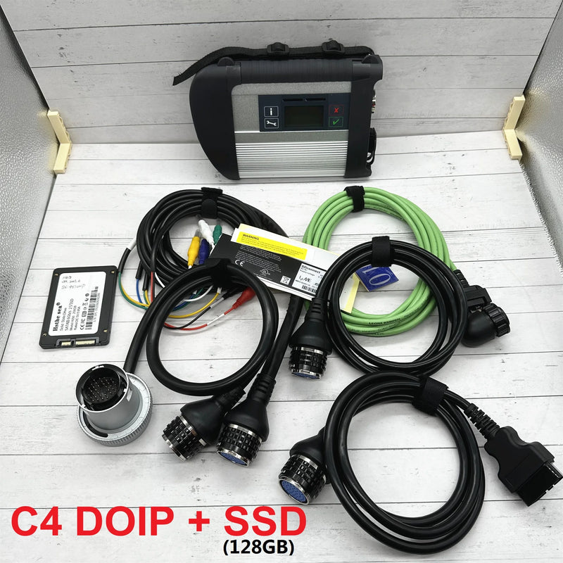 MB STAR C4 WIFI DOIP SD Connect C4 Compact 4 Multiplexer Auto Diagnostic Tools For Car Truck