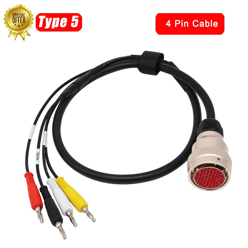 MB Star C3 OBD2 16Pin Cable RS232 to RS485 Cable 38PIN Cable 14PIN  4PIN Adapter for Car Truck Diagnostic Connection