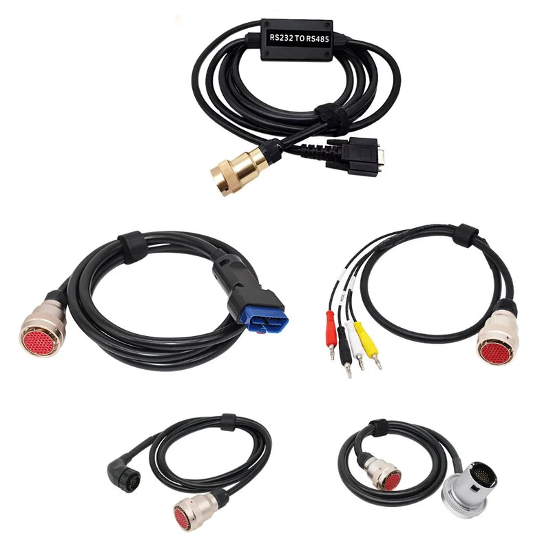 MB Star C3 OBD2 16Pin Cable RS232 to RS485 Cable 38PIN Cable 14PIN  4PIN Adapter for Car Truck Diagnostic Connection