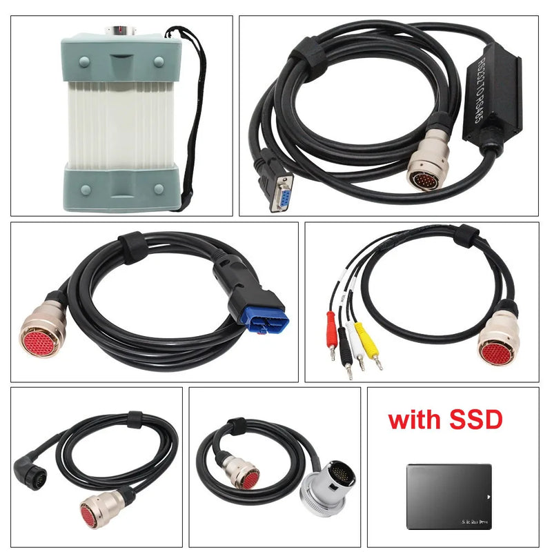 MB Star C3 SD Connect MB C3 Supports 12V & 24V Cars and Trucks Auto Diagnostic Scanner