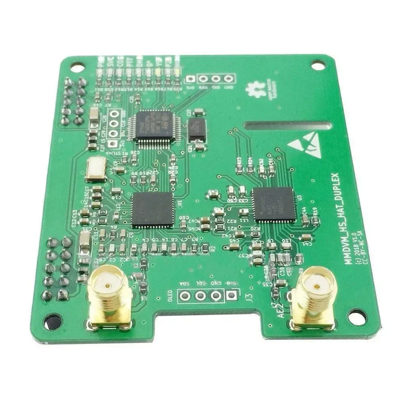 MMDVM DUPLEX Hotspot Module Support P25 DMR YSF NXDN D-STAR SLOT 1+ SLOT 2 for Raspberry pi + 2pcs Antenna