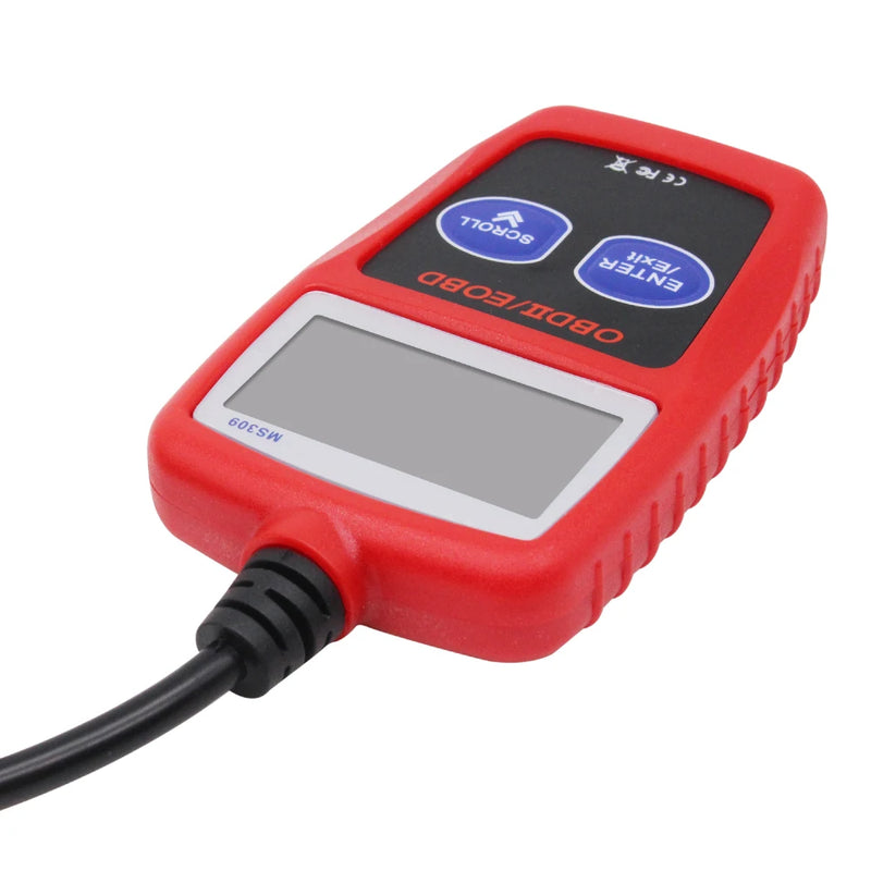 MS309 OBD2 OBDII Scanner Portable Car Code Reader Diagnostic-Tool Tester Check Engine Fault Code Reader