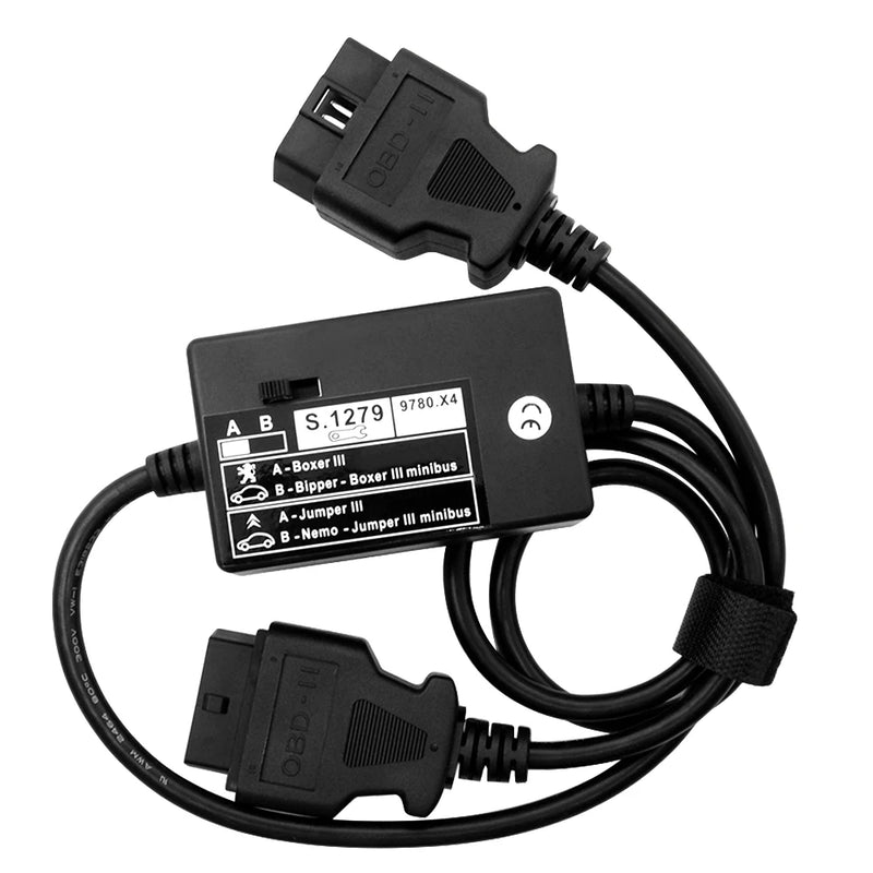 Module S1279 S.1279 OBD2 Cable For Lexia3 PP2000 Nemo Boxer Jumper III Diagnostic Connector For Peugeot/Citroen Repair Tools