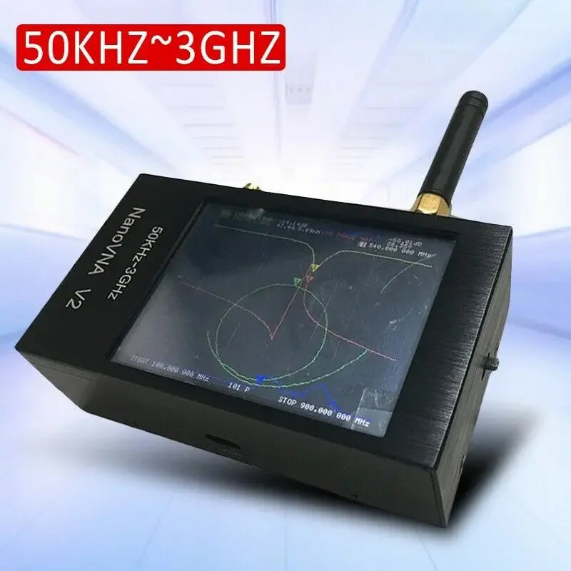 NanoVNA V2 50kHz-3GHz Vector Network Analyzer Antenna Analyzer VNA HF VHF UHF