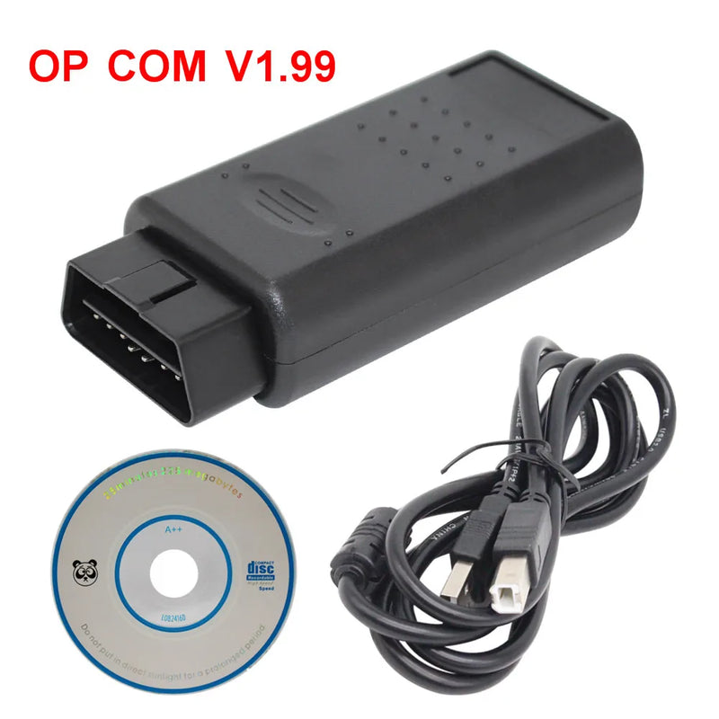 OPCOM V1.99 OBD2 Scanner Car Fault Tester 120309a 2014V Check Engine Adapter Car Diagnostic Tool for Opel Car Models