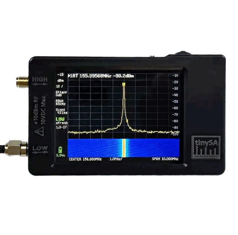 Original Hugen Version TinySA 2.8 inch Display 100kHz to 960MHz Hand held Tiny Spectrum Analyzer with ESD Proteced