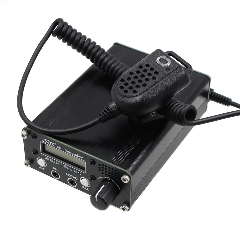 Original R1.02W  3-5W USDX+ SDR Transceiver All Mode 8 Band HF Ham Radio QRP CW Transceiver 80M/60M/40M/30M/20M/17M/15M/10M