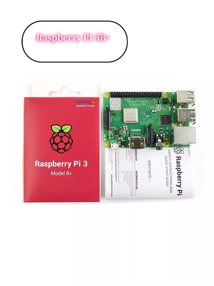 Original Raspberry Pi 3 Model B Plus 3B+ 3B plus With WiFi & Bluetooth and Power-over-Ethernet support