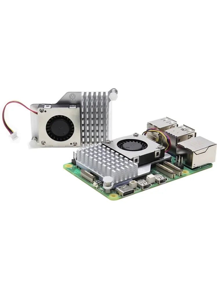 Raspberry Pi Active Cooler with Adjustable Speed Cooling Fan Heatsink Radiator for Raspberry Pi 5