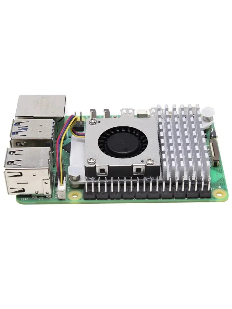 Raspberry Pi Active Cooler with Adjustable Speed Cooling Fan Heatsink Radiator for Raspberry Pi 5