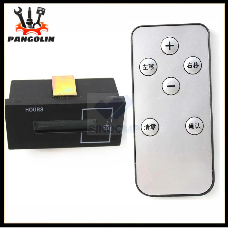 2528-9040 Timer Hour Meter With Remote Control For Daewoo Doosan DH200LC-V DH220-5 Excavator Replacement Parts