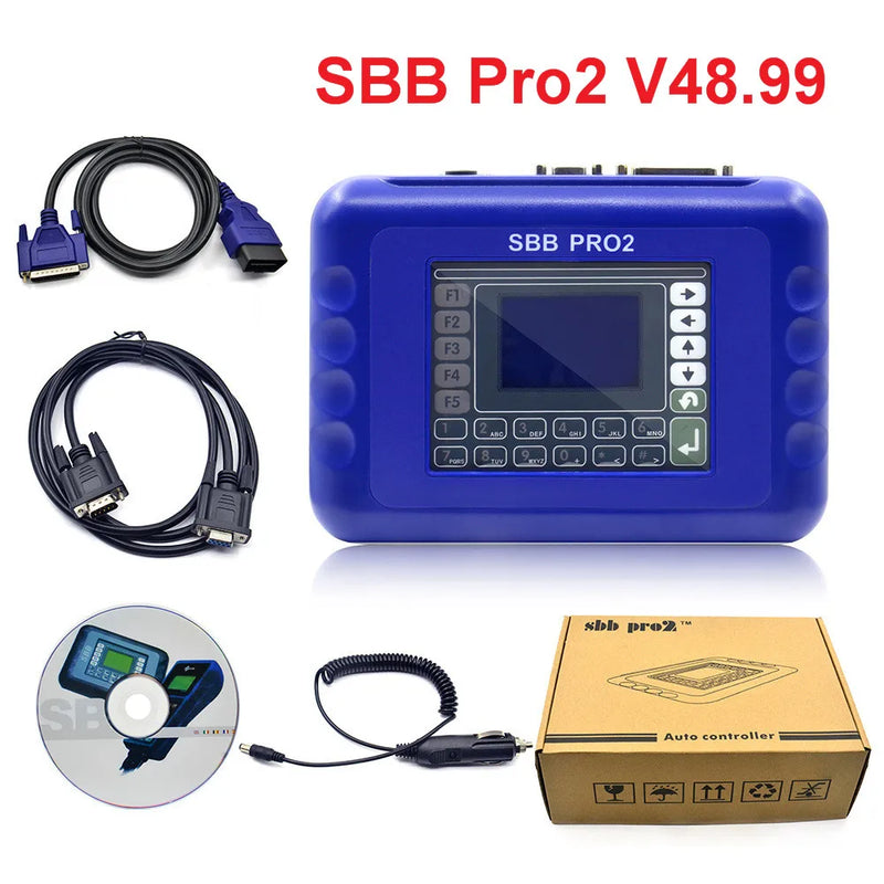 SBB PRO2 V46.02 V48.99 Key Programmer Car Diagnostic Auto Tool Support Multi Brand Cars