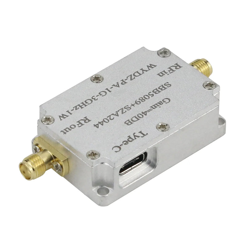 SBB5089+SZA2044 One-Way Microwave Power Amplifier RF Power Amplifier Module 40DB WYDZ-PA-1G-3GHz-1W