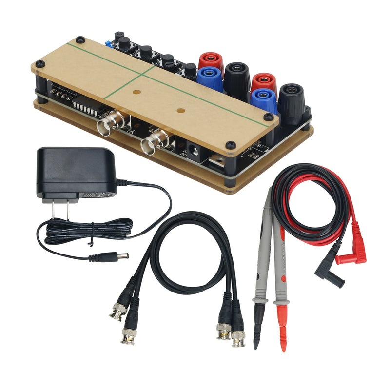 VI Curve Tester Two-Channel Input (Acrylic Version Dual-Channel Display) Shows Four Test Frequencies